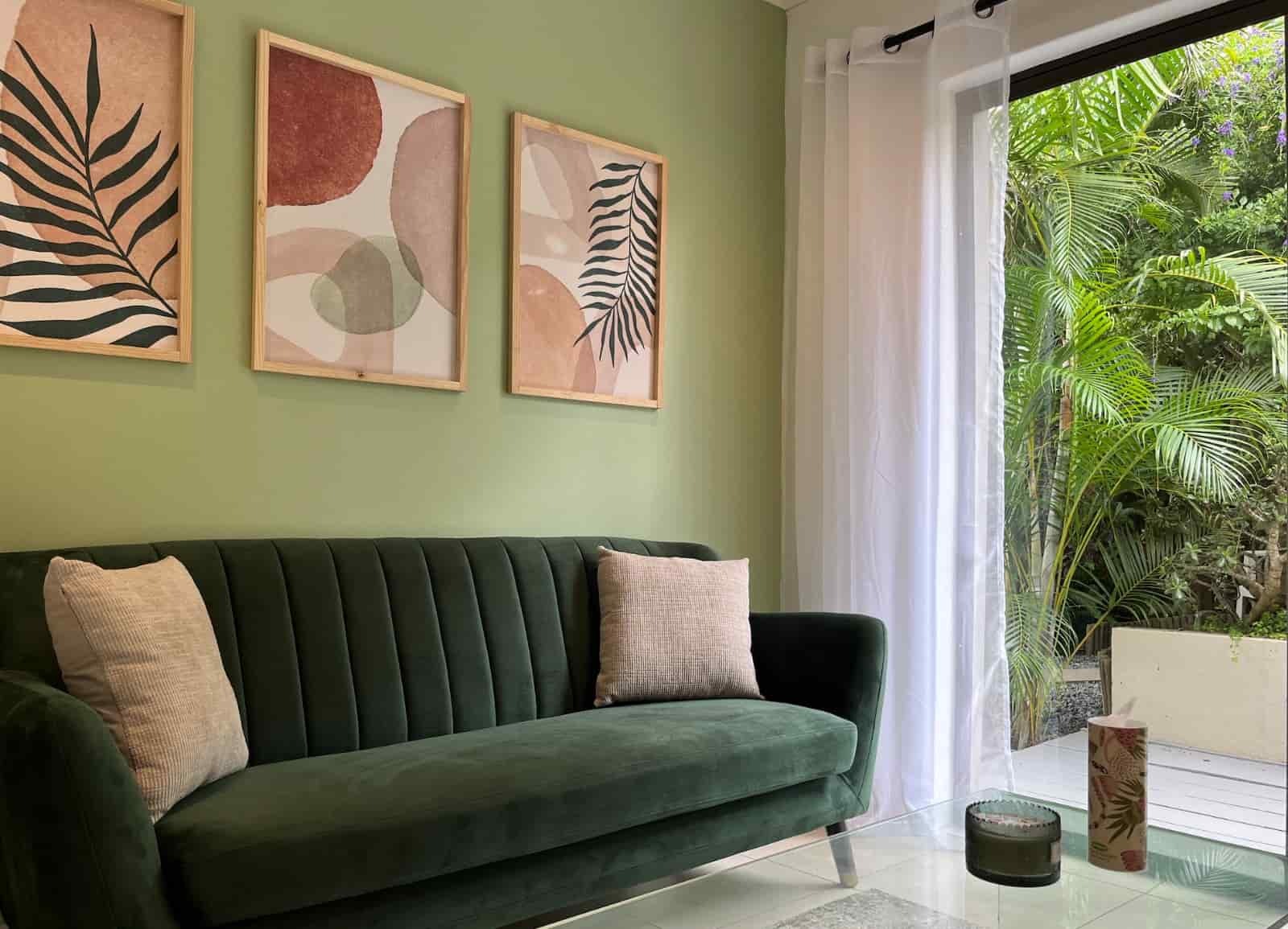 Private and calming counselling room in Ballito used for in-person therapy sessions